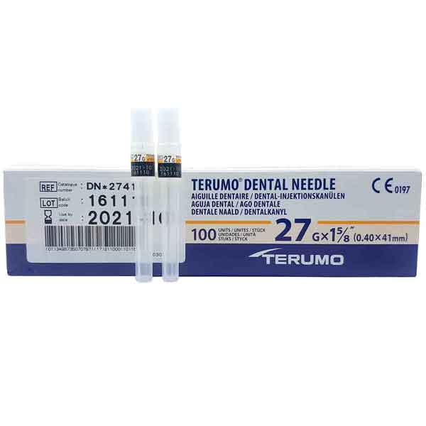 AGUJAS LARGAS TERUMO 27G