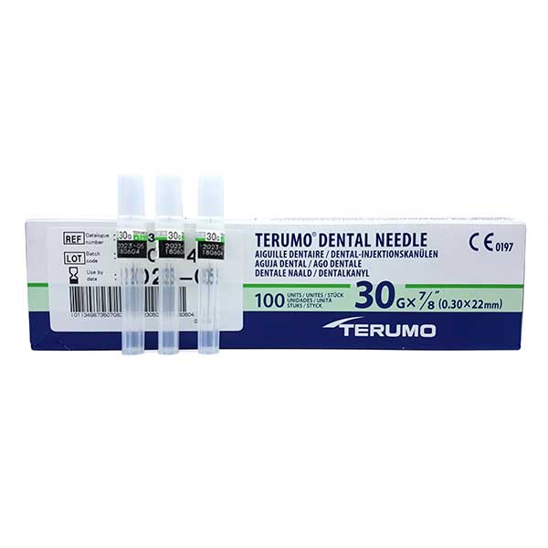 AGUJAS CORTAS TERUMO 30G