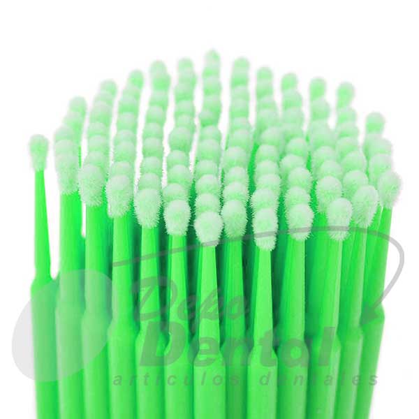 TIPS MICROBRUSH VERDE GRUESO