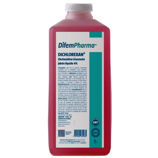 DICHLOREXAN JABON DE CLORHEXIDINA GLUCONATO 4%