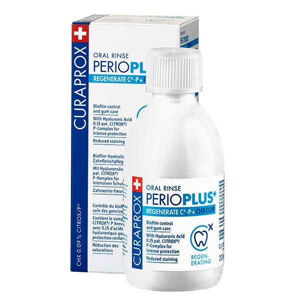 ENJUAGUE PERIOPLUS + REGENERADOR CURAPROX