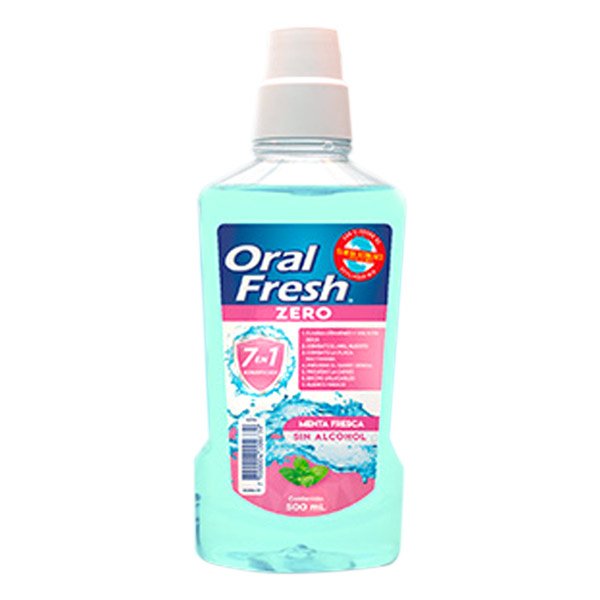 ORAL FRESH ZERO ENJUAGUE BUCAL 250ML MAVER