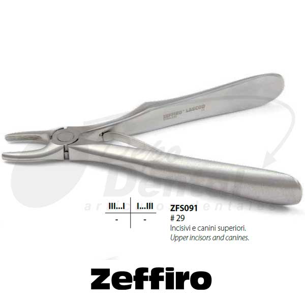 FORCEP RECTO PEDIATRICO ZEFFIRO ZFS092