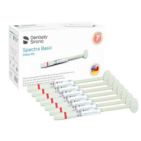 KIT DE RESINA SPECTRA BASIC 7 JERINGAS