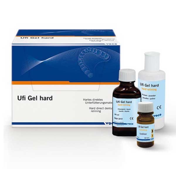 UFI GEL HARD MATERIAL DE REBASE PERMANENTE