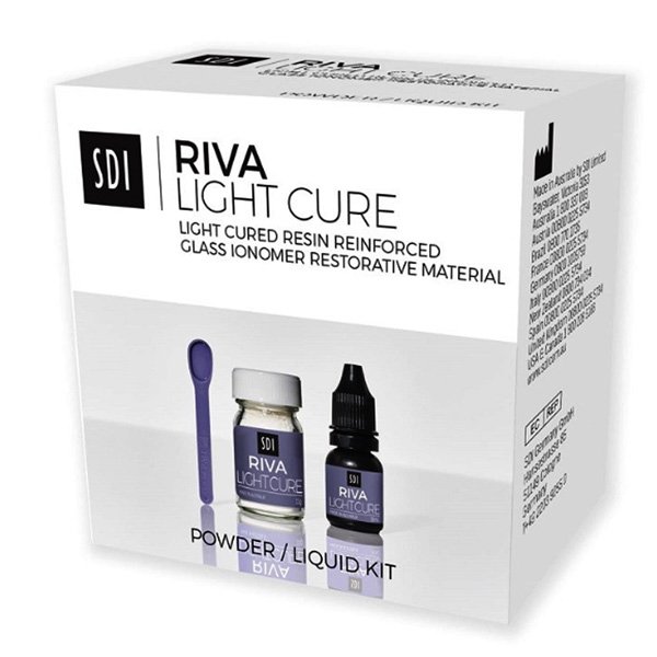 RIVA LIGTH CURE A3 VIDRIO IONOMERO DE RESTAURACION SDI