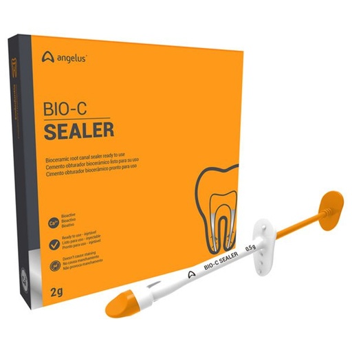 BIO-C SEALER CEMENTO PARA ENDODONCIA ANGELUS 4 JERINGAS