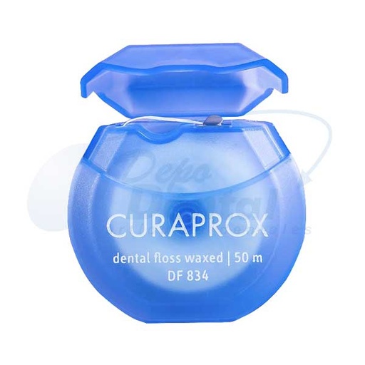 SEDA DENTAL FLOSS WAXED CURAPROX 50 METROS