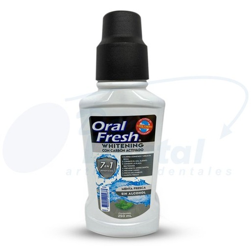 ORAL FRESH WHITENING ENJUAGUE BUCAL 250ML MAVER