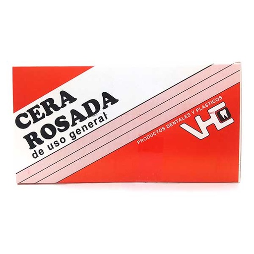 CAJA DE CERA ROSADA VHC