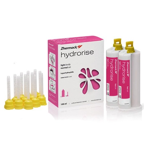 HYDRORISE LIGHT BODDY NORMAL SET SILICONA POR ADICIÓN ZHERMACK