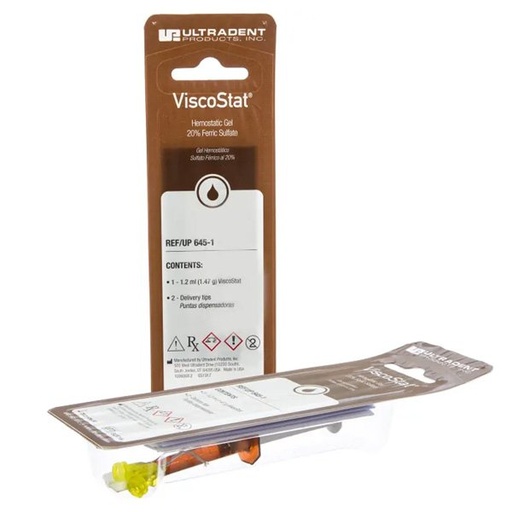 VISCOSTAT SULFATO FERRICO 20% JERINGA ULTRADENT